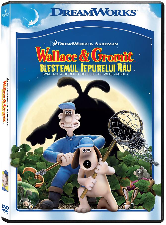 “Wallace şi Gromit - Blestemul iepurelui rău”, pe DVD