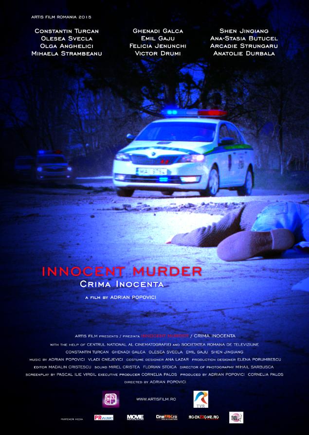 „Crimă inocentă”, în premieră vineri, 23 octombrie a.c., la Ro-IFF 2015