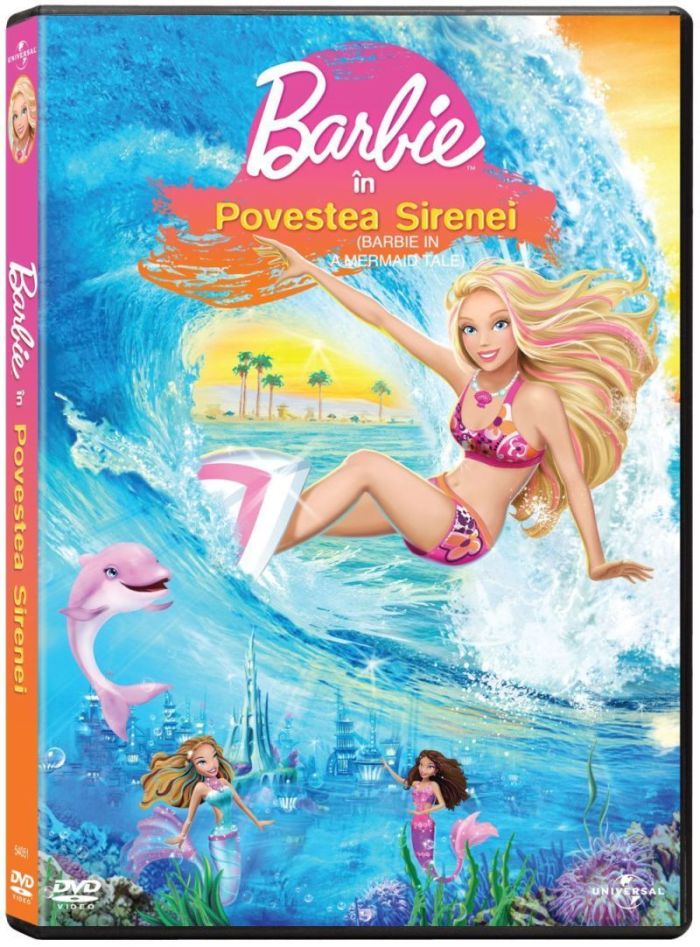 „Barbie in Povestea Sirenei”, acum pe DVD