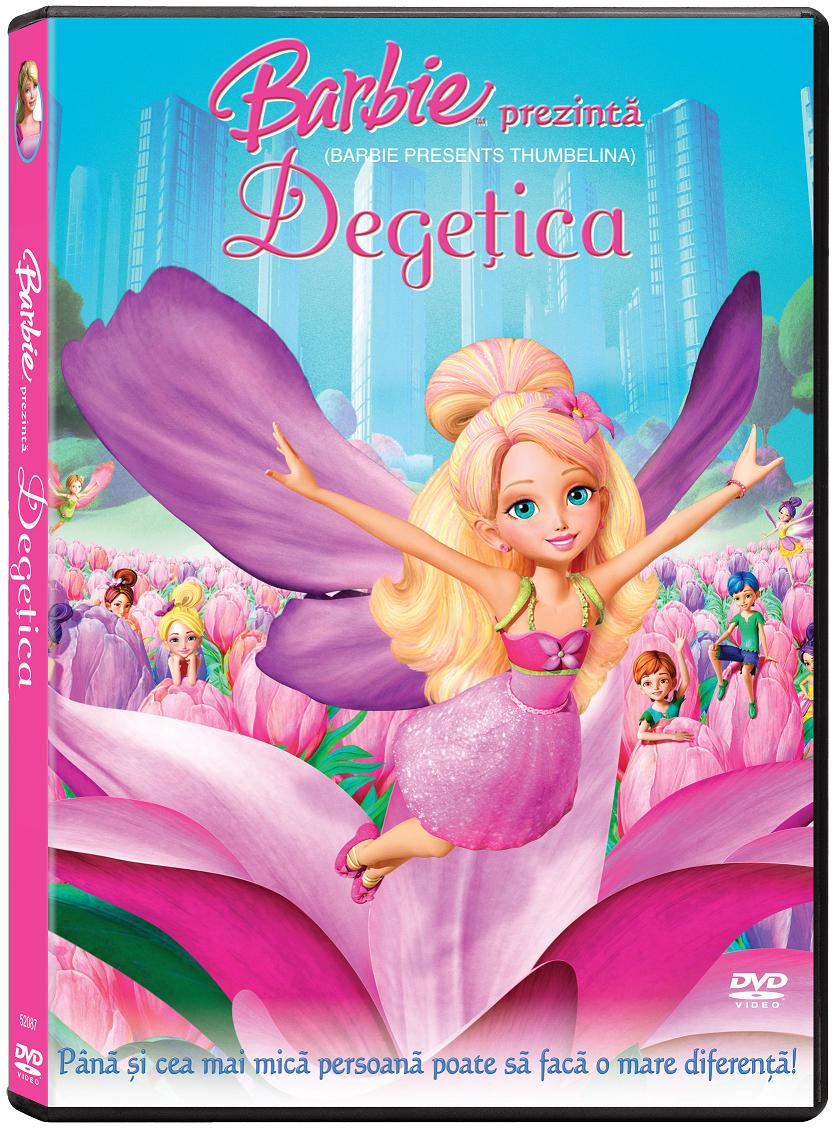 "Barbie prezinta Degetica", pe DVD