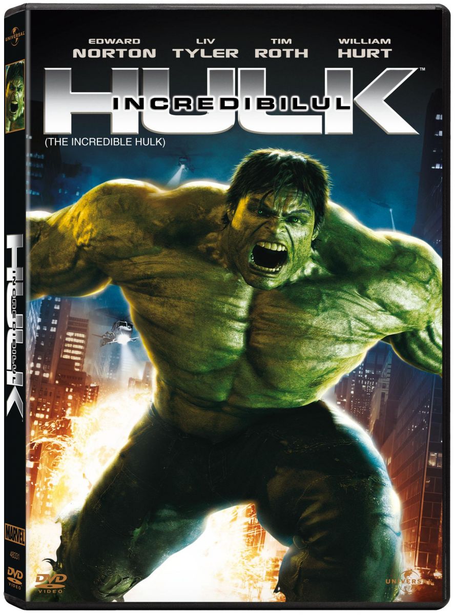 "Incredibilul Hulk", pe DVD