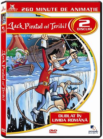 Coperta DVD Jack Piratul cel Teribil Jetix