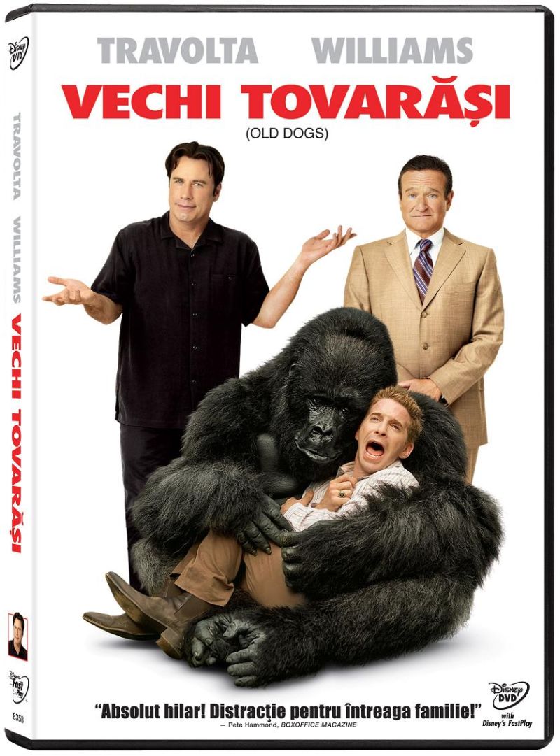 John Travolta si Robin Williams sunt „Vechi tovarasi” pe DVD si Blu-ray