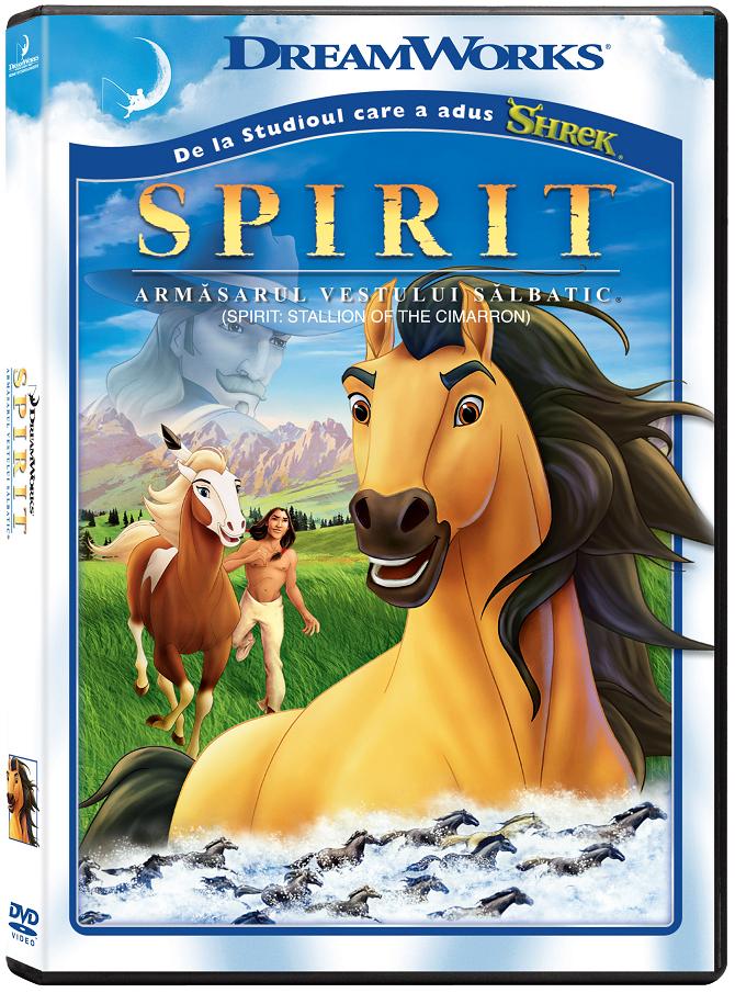 "Spirit, armasarul Vestului Salbatic", pe DVD