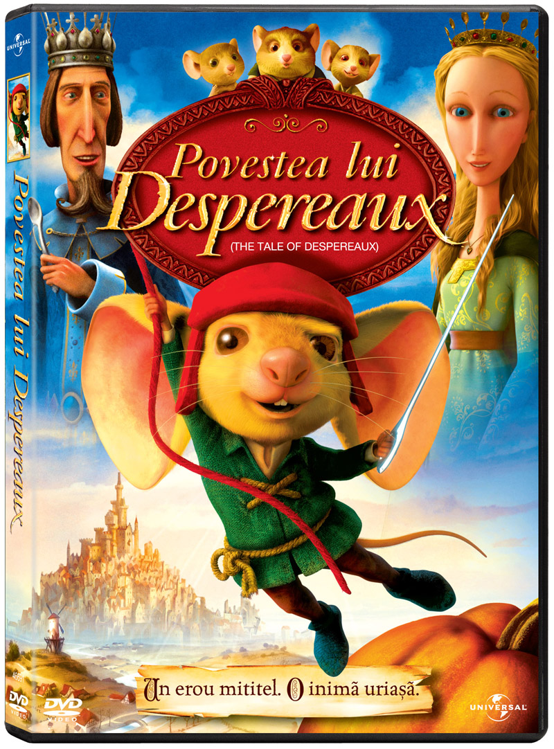"Povestea lui Despereaux", pe DVD