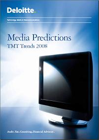 Predictii Media Deloitte 2008